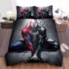 Symbiote Spider Man Bed Sheets Spread Duvet Cover Bedding Sets