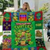 Teenage Mutant Ninja Turtles 01 All Season Plus Size Quilt Blanket