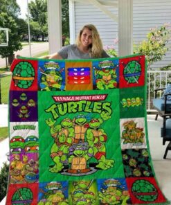 Teenage Mutant Ninja Turtles 01 All Season Plus Size Quilt Blanket