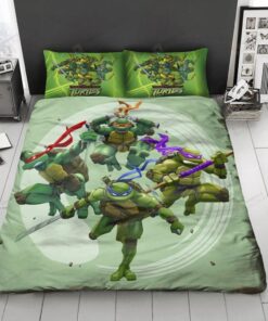 Teenage Mutant Ninja Turtles Bedding Set V1 (duvet Cover & Pillow Cases)