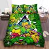 Teenage Mutant Ninja Turtles Break Out From Comic Bed Sheets Duvet Cover Bedding Sets