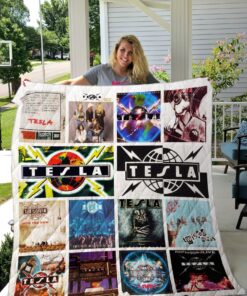 Tesla Albums Quilt Blanket Ver 14