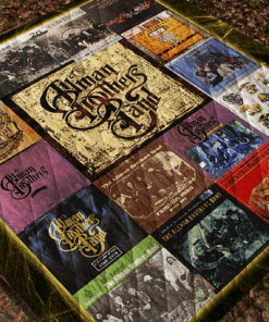 The Allman Brothers Complication Albums Quilt Blanket For Fans New