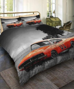 The Dukes Of Hazzard General Lee Dodge Charger 1 3dcustomize Bedding Set Duvet Cover Set Bedroom Set