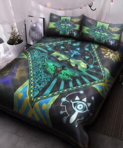 The Legend Of Zelda 3d Quilt Bed Set