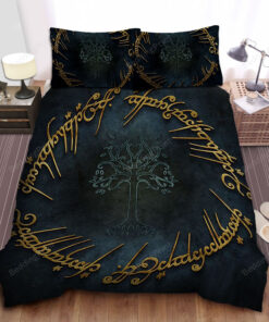 The Lord Of The Ring, The One Ring Pattern Bed Sheets Duvet Cover Bedding Sets