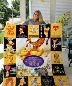 The Many Adventures Of Winnie The Pooh Quilt Blanket Ver 17