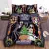 The Nightmare Before Christmas Jack & Sally Preparing For Christmas Bed Sheets Duvet Cover Bedding Sets