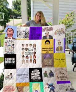The Office Quilt Blanket 01