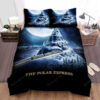 The Polar Express Full Moon Background Bed Sheets Duvet Cover Bedding Sets