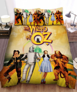 The Wizard Of Oz Movie In Theatres Everywhere For The First Time In Generations Poster Bed Sheets Duvet Cover Bedding Sets