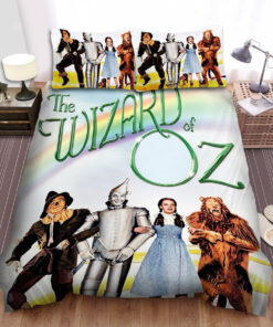 The Wizard Of Oz Movie Rainbow Photo Bed Sheets Spread Comforter Duvet Cover Bedding Sets