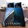 Titanic The Unsinkable Ship Split Artwork Bed Sheets Duvet Cover Bedding Sets
