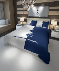 Tottenham Hotspur Fc Logo Football Club Duvet Cover Bedding Set