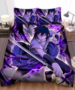 Uchiha Sasuke Art Bed Sheet Duvet Cover Bedding Sets