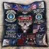 Usaf Proud Quilt Blanket