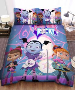 Vampirina Ghoul Girls Rock Bed Sheets Spread Duvet Cover Bedding Sets