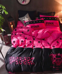 Victorias Secret Pink Embroidery Egyptian Beddingset Model 3