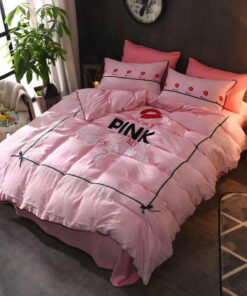 Victorias Secret Pink Embroidery Egyptian Beddingset Model 4