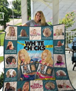 White Chicks Quilt Blanket Ver0117