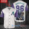 Arizona Diamondbacks Ghostface Scream Halloween World Series Trophy Baseball Jersey
