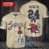 Arizona Diamondbacks Vegeta Super Saiyan Dragon Ball Z Baseball Jersey Sand