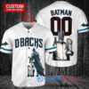 Arizona Diamondbacks x DC Comics Batman The Dark Knight with Trophy Custom Baseball Jersey White
