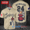 Arizona Diamondbacks x Luke Skywalker Star Wars with Trophy Custom Baseball Jersey Sand
