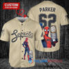 Arizona Diamondbacks x Marvel Spiderman with Trophy Custom Baseball Jersey Sand