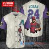 Arizona Diamondbacks x Wolverine Logan with Trophy Custom Baseball Jersey Cream-Purple
