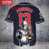 Atlanta Braves Jason Voorhees Halloween World Series Trophy Baseball Jersey