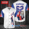 Atlanta Braves x Marvel Spiderman with Trophy Custom Baseball Jersey White City Connect