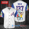 Atlanta Braves x Rick and Morty Baseball Jersey White - City Connect Trophy
