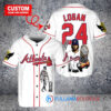 Atlanta Braves x Wolverine Logan with Trophy Custom Baseball Jersey White