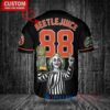 Baltimore Orioles Beetlejuice Halloween World Series Trophy Baseball Jersey Black