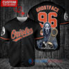 Baltimore Orioles Ghostface Scream Halloween World Series Trophy Baseball Jersey Black