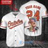 Baltimore Orioles Limited Edition World Series Trophy Baseball Jersey White