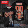 Baltimore Orioles x Wolverine Logan with Trophy Custom Baseball Jersey Black
