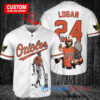 Baltimore Orioles x Wolverine Logan with Trophy Custom Baseball Jersey White