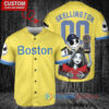 Boston Red Sox Jack Skellington Sally World Series Trophy Baseball Jersey