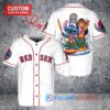 Boston Red Sox x Lilo & Stitch with Trophy Baseball Jersey White