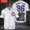 Chicago Cubs x Ghostface Scream World Series Trophy Baseball Jersey White