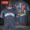 Chicago Cubs x Lilo & Stitch with Trophy Baseball Jersey Navy