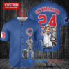 Chicago Cubs x Luke Skywalker Star Wars with Trophy Custom Baseball Jersey Royal