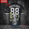 Chicago White Sox Beetlejuice Halloween World Series Trophy Baseball Jersey Black