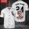 Chicago White Sox x Limited Edition with World Series Trophy Custom Baseball Jersey White