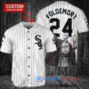 Chicago White Sox x Lord Voldemort Harry Potter with Trophy Custom Baseball Jersey White