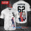 Chicago White Sox x Marvel Spiderman with Trophy Custom Baseball Jersey White