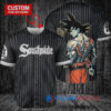 Chicago White Sox x Son Goku Kakarot Super Saiyan Dragon Ball Z with Trophy Baseball Jersey Black City Connect