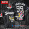 Chicago White Sox x SpongeBob SquarePants with Trophy Custom Baseball Jersey Black City Connect